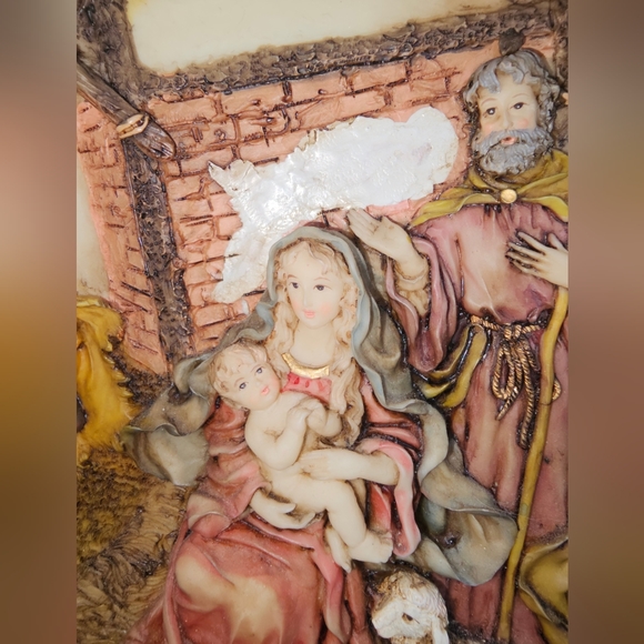 Nativity Scene 3D Plate - Picture 3 of 5